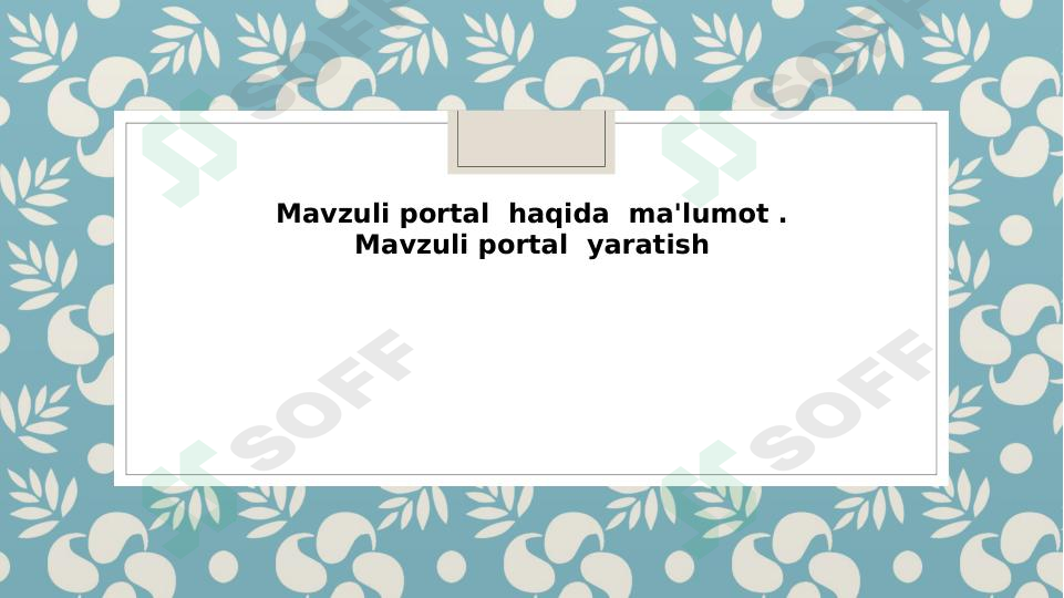 Product slide 1