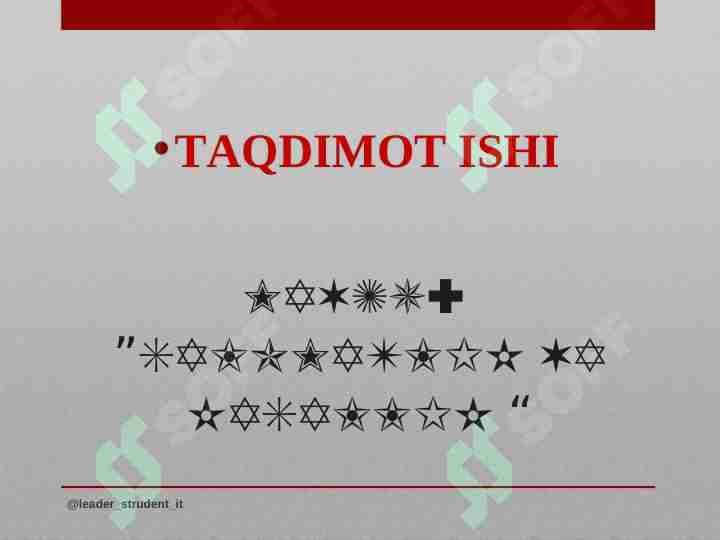 SALOMATLIK VA KASALLIK