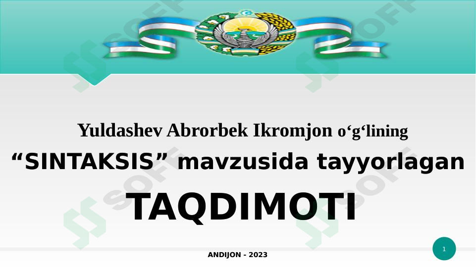 Product slide 1
