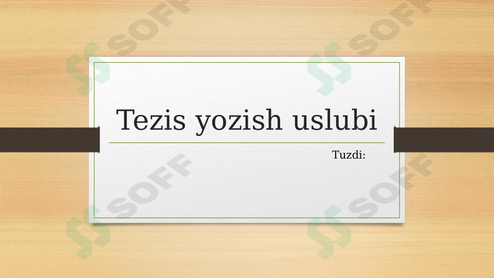 Product slide 1
