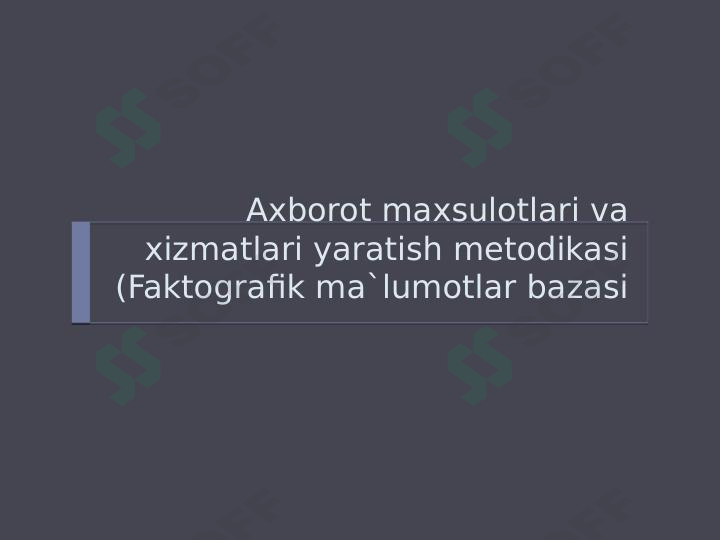 Product slide 1