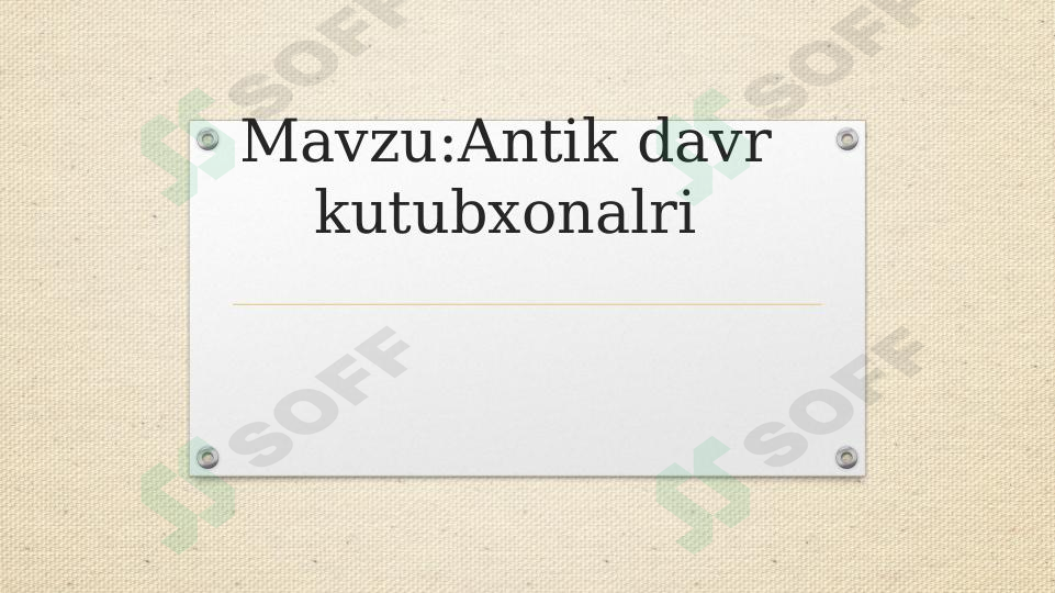 Product slide 1
