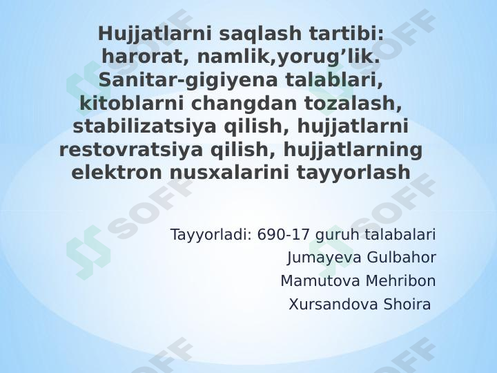 Product slide 1