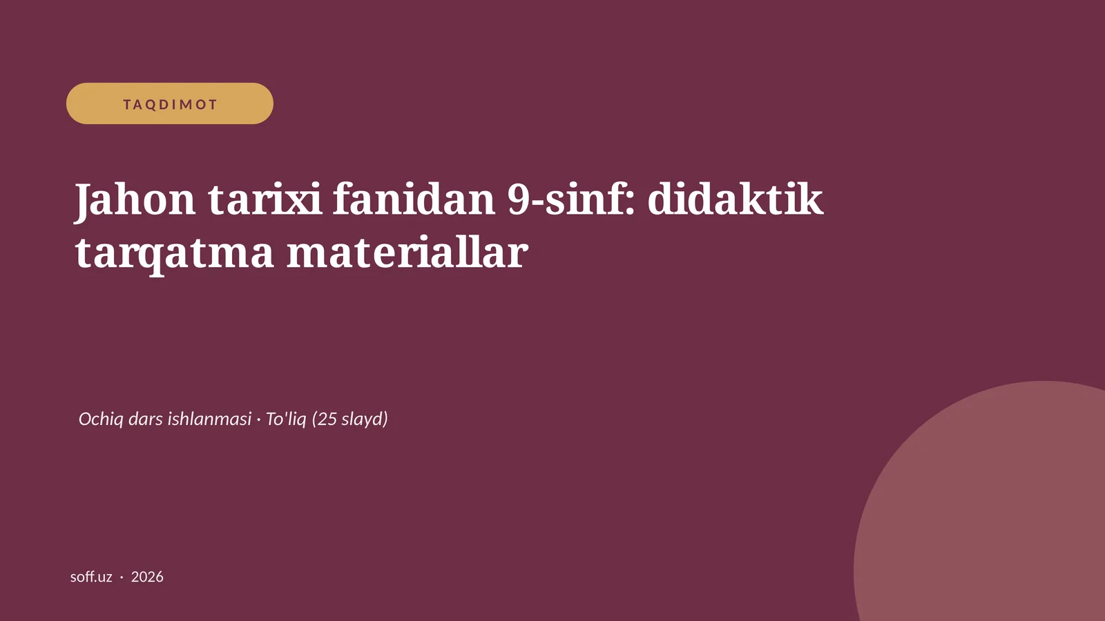 Product slide 1