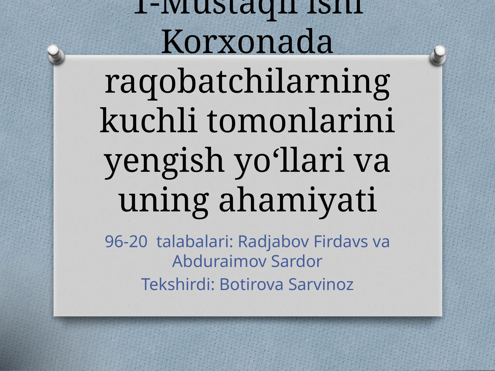 Product slide 1