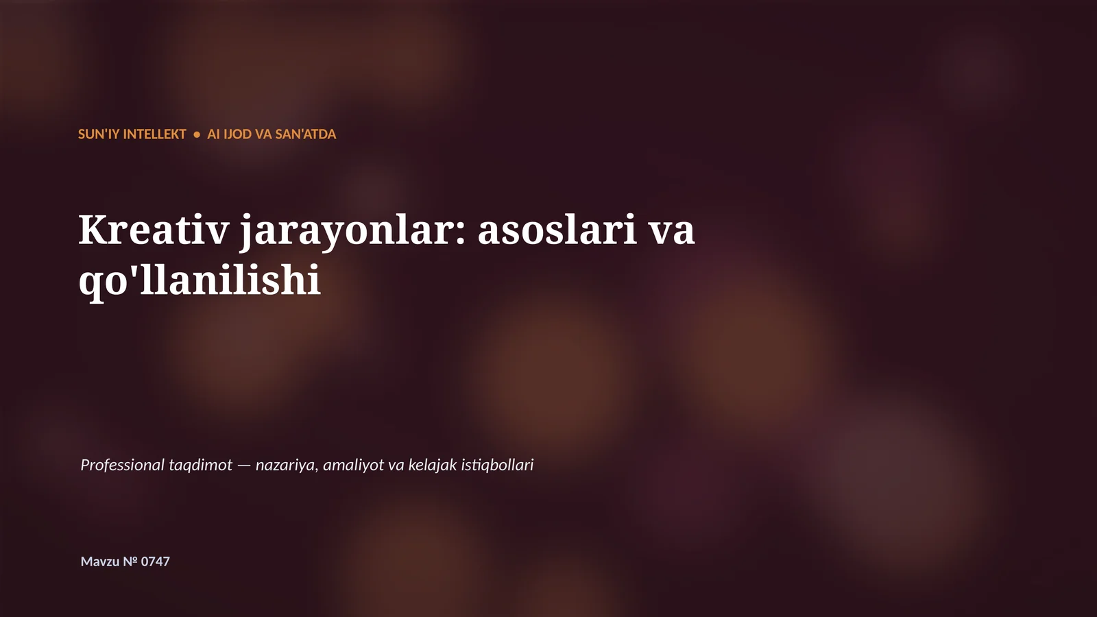 Product slide 1