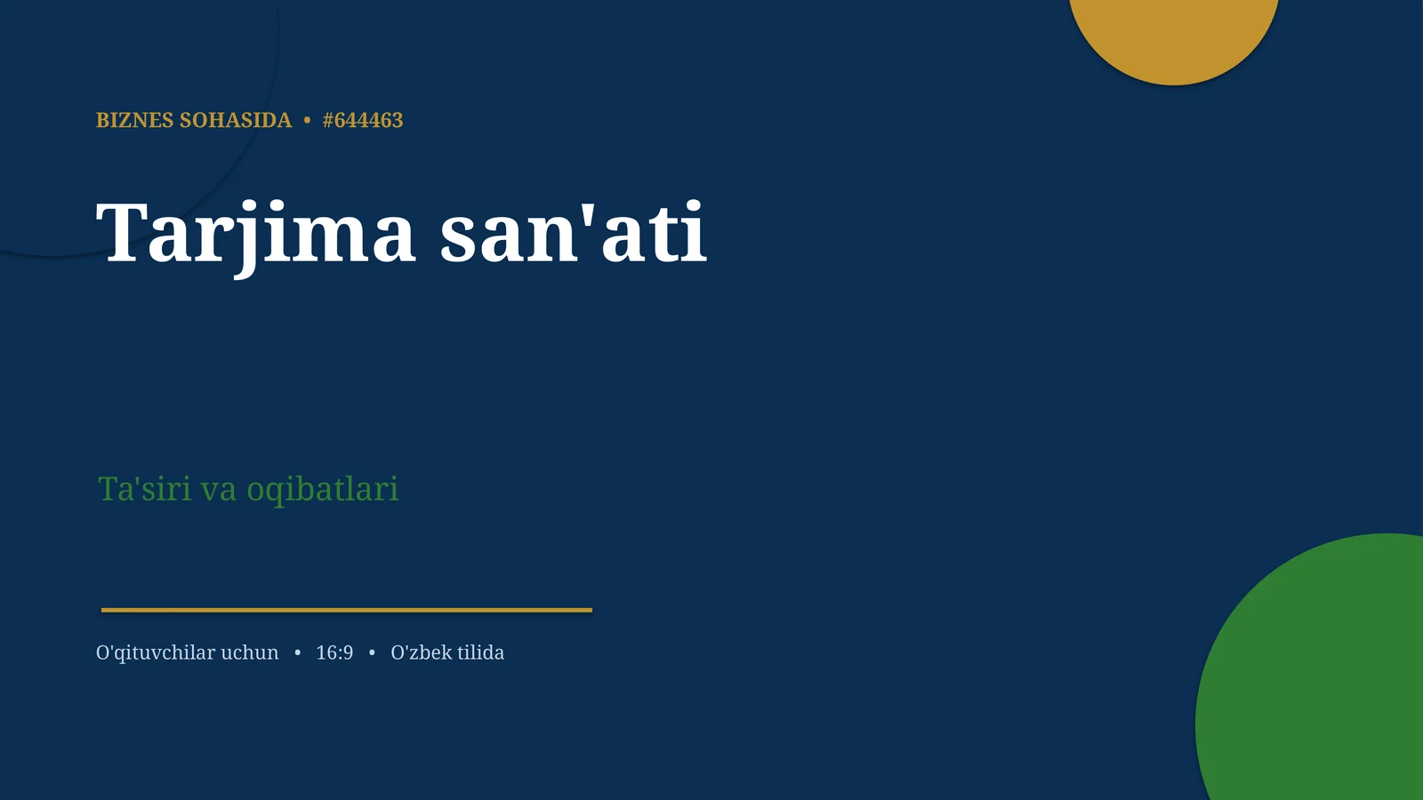Product slide 1