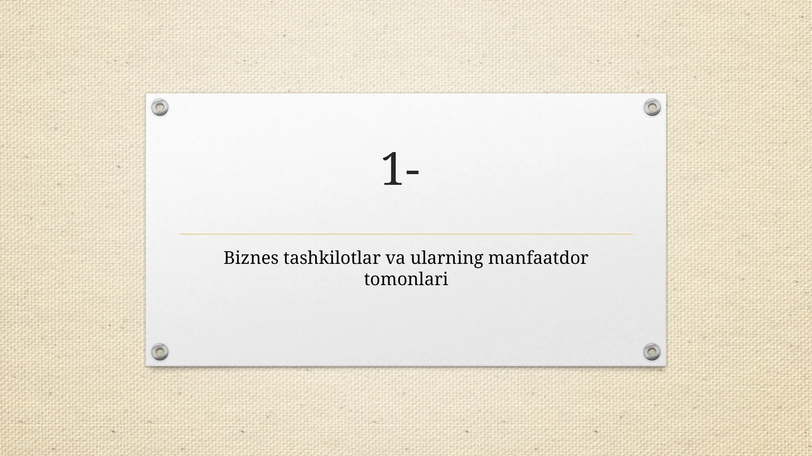 Product slide 1