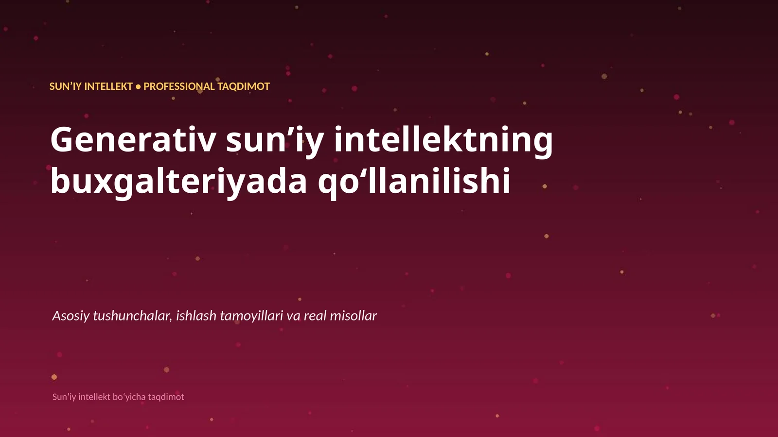 Product slide 1