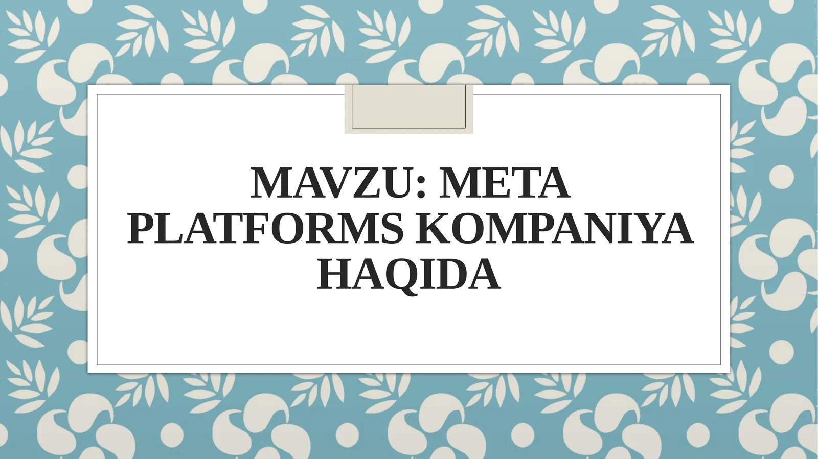 Product slide 1