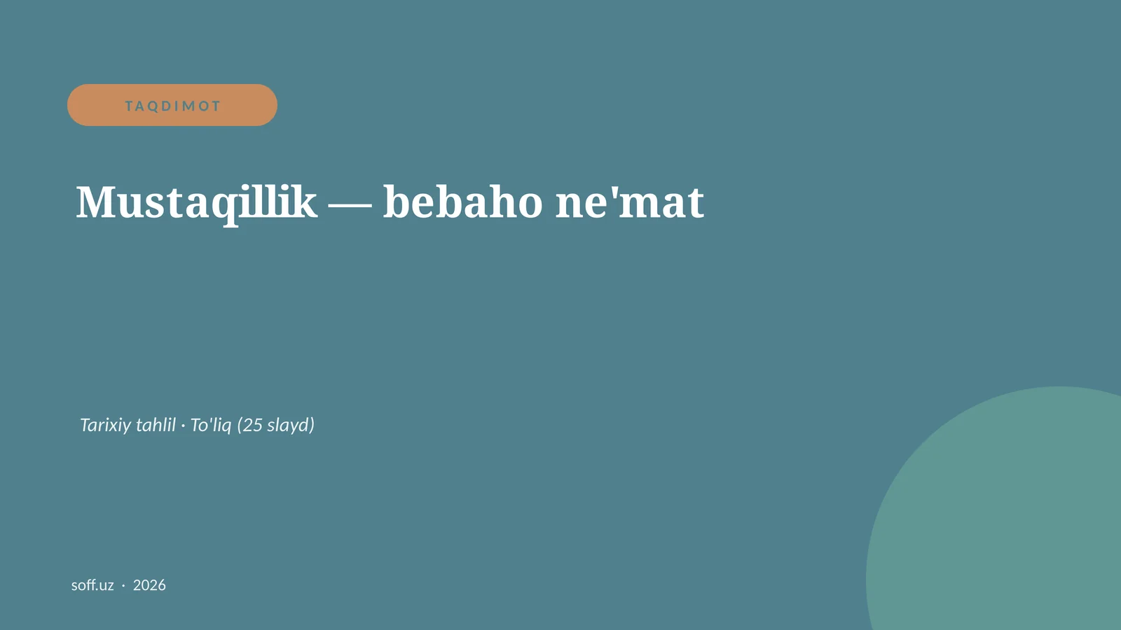 Product slide 1
