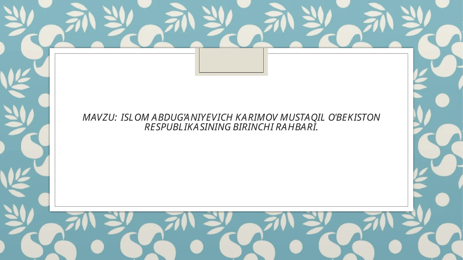 Product slide 1