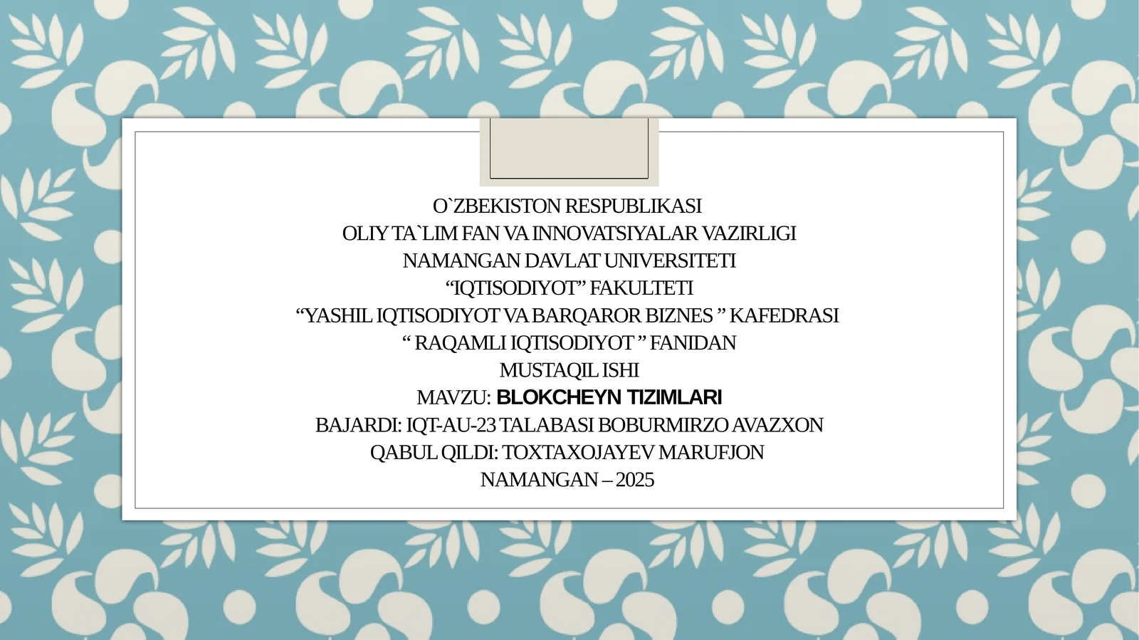 Product slide 1