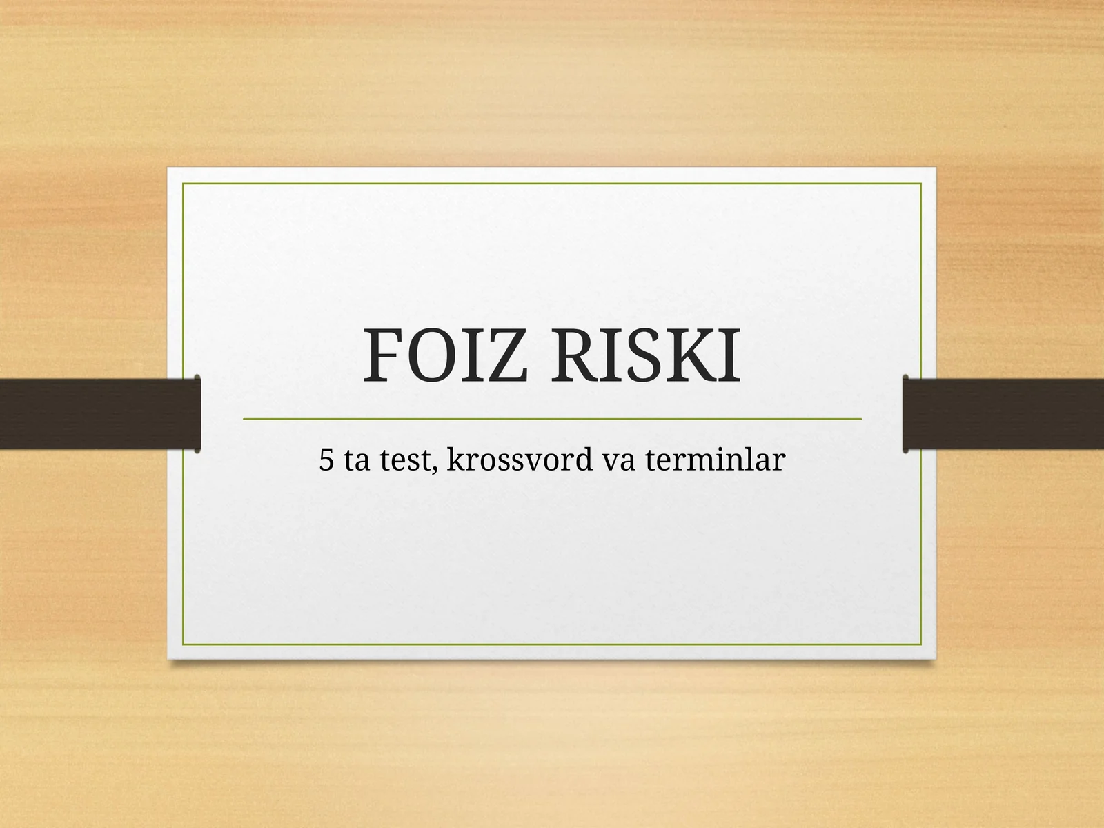 Product slide 1
