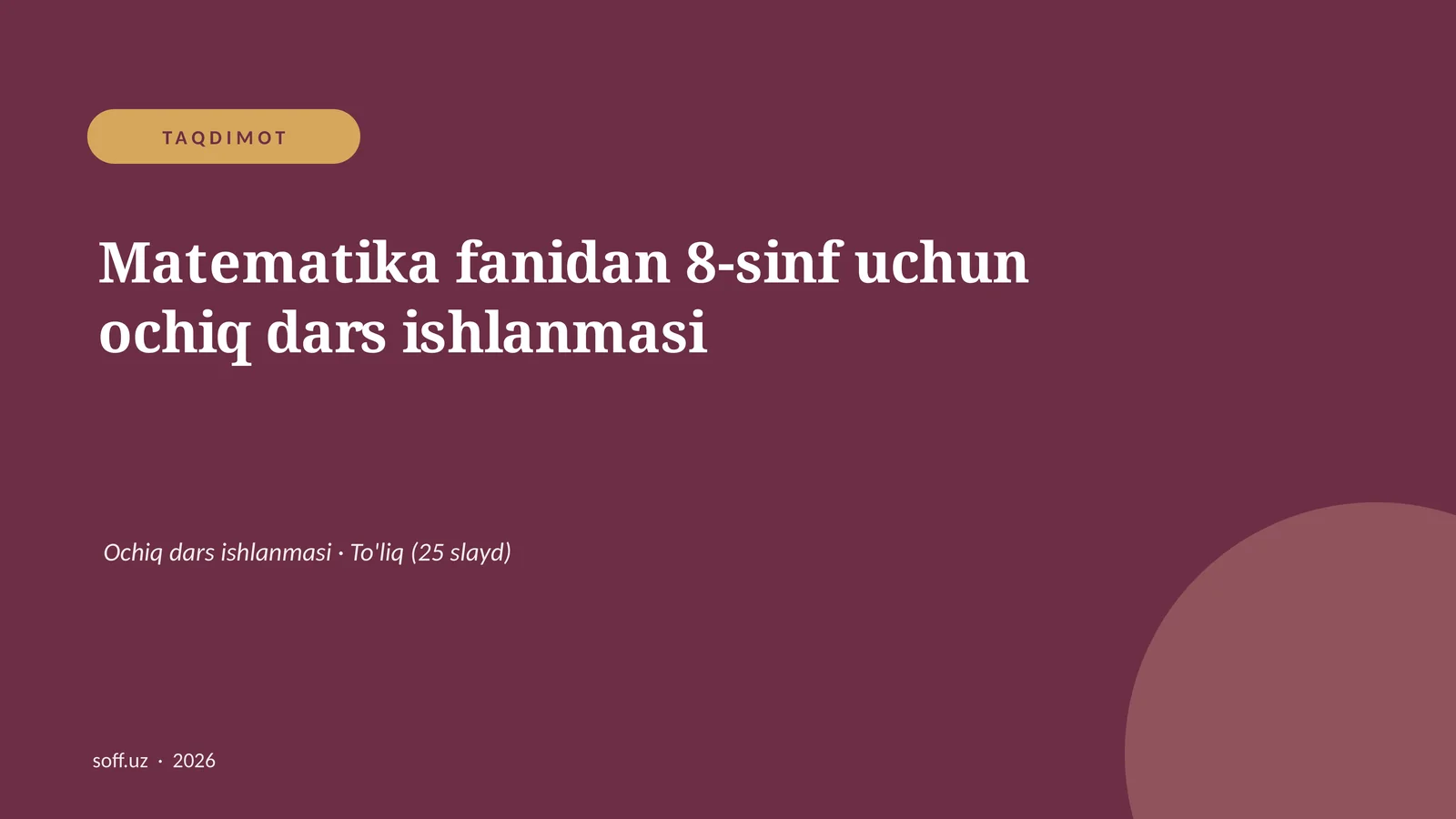 Product slide 1