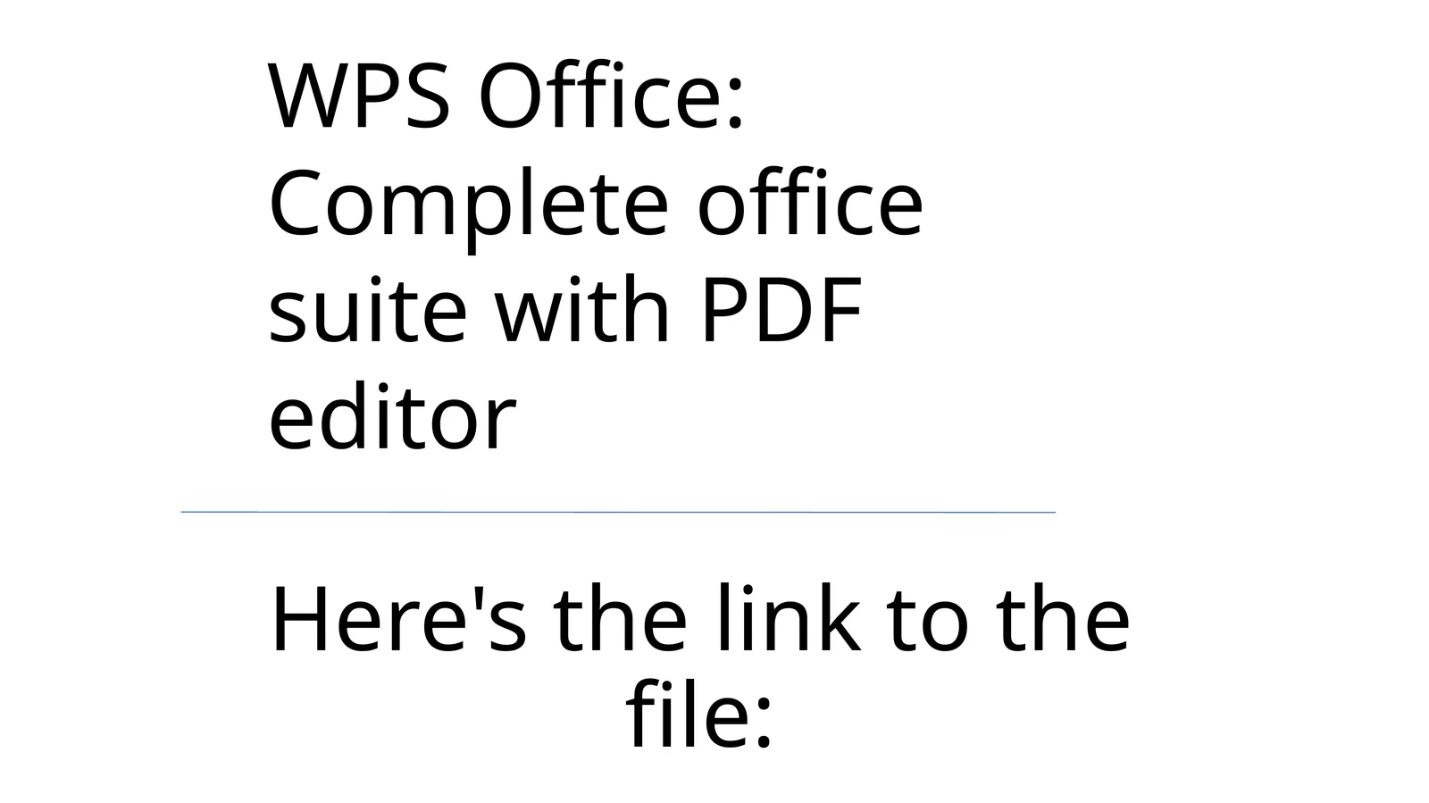 Product slide 1