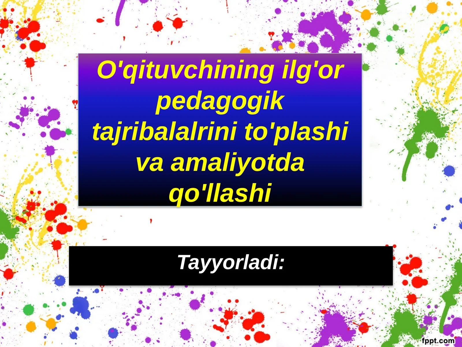 Product slide 1