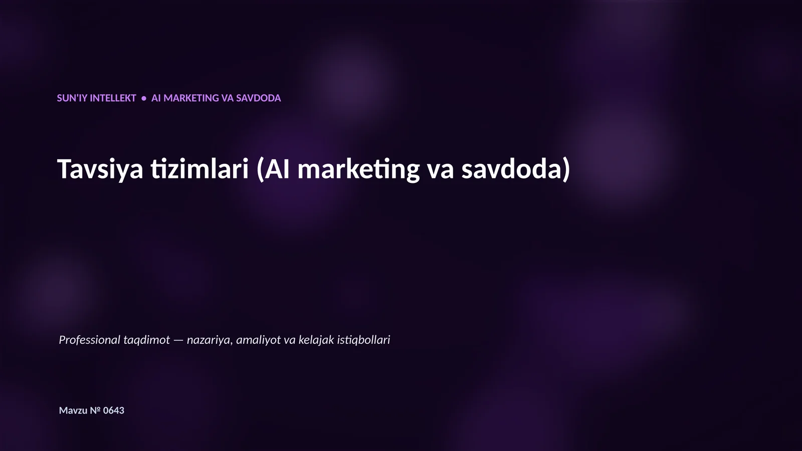 Product slide 1