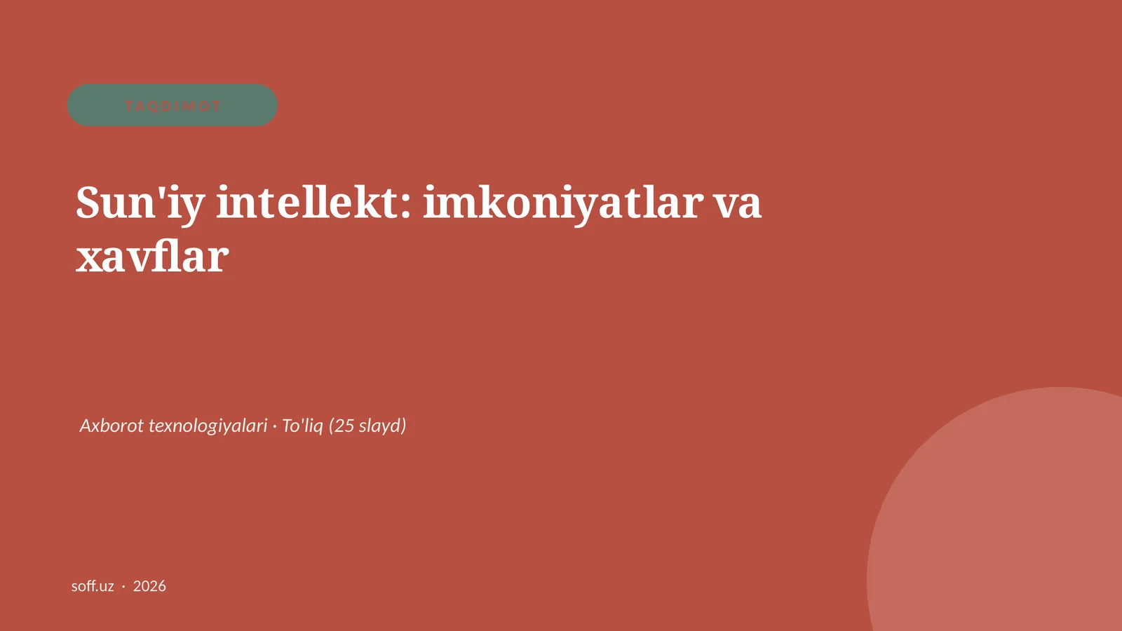 Product slide 1
