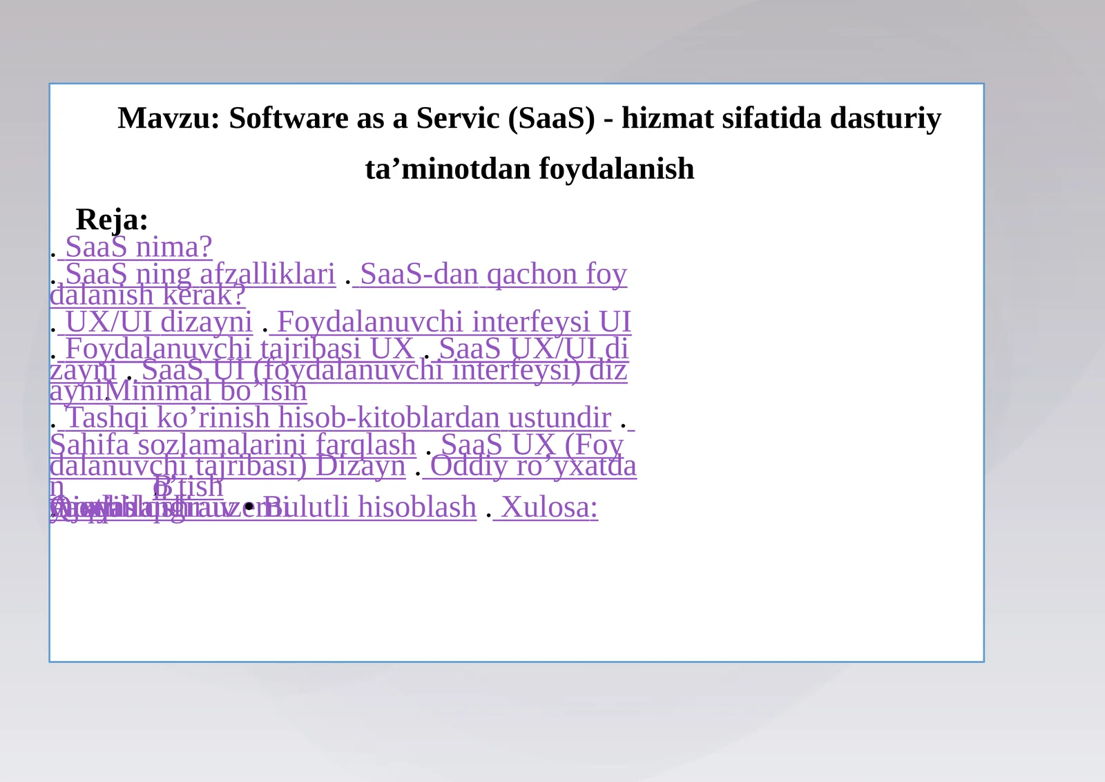 Product slide 1