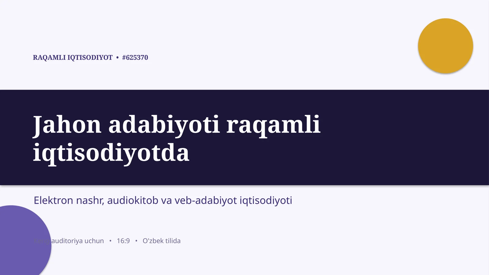 Product slide 1