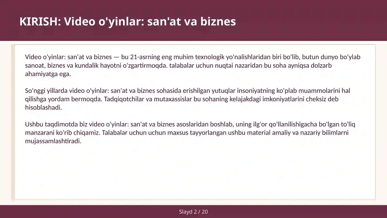 Product slide 2