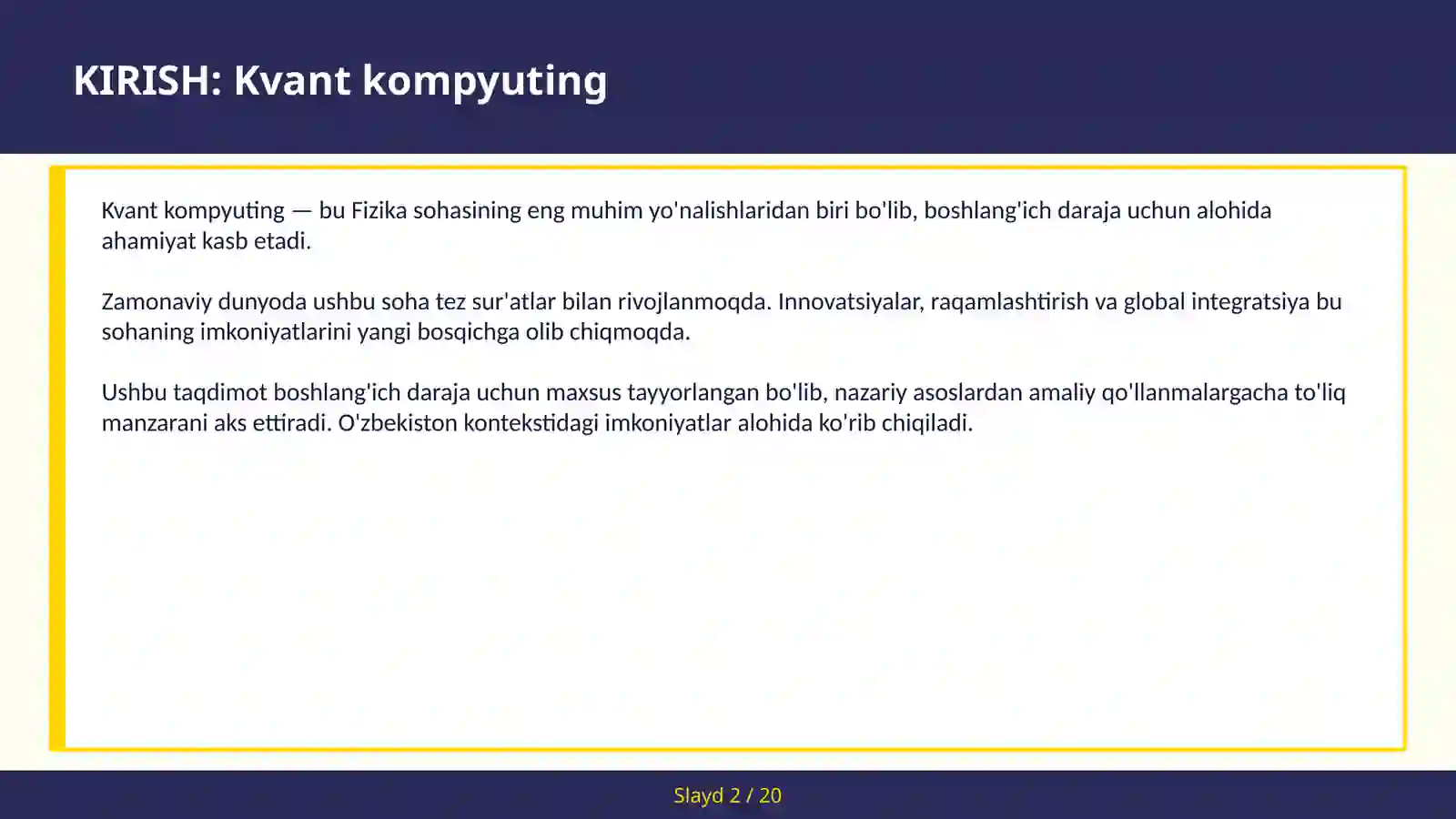 Product slide 2