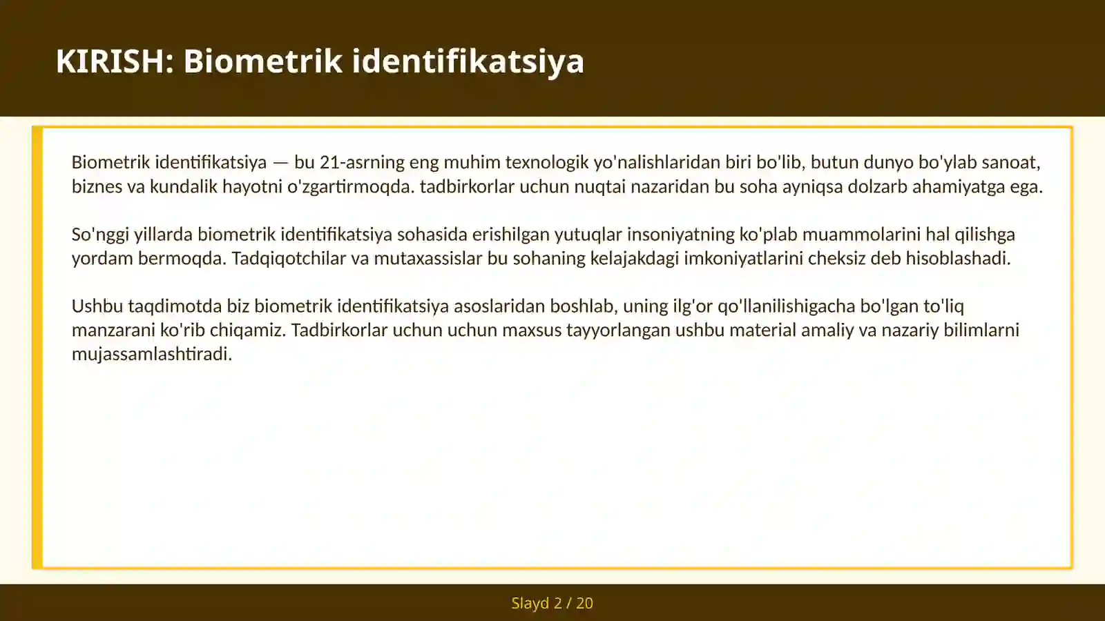 Product slide 2