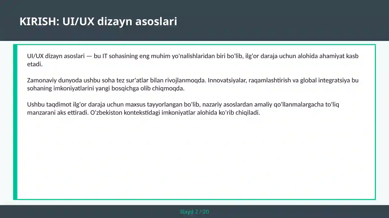 Product slide 2