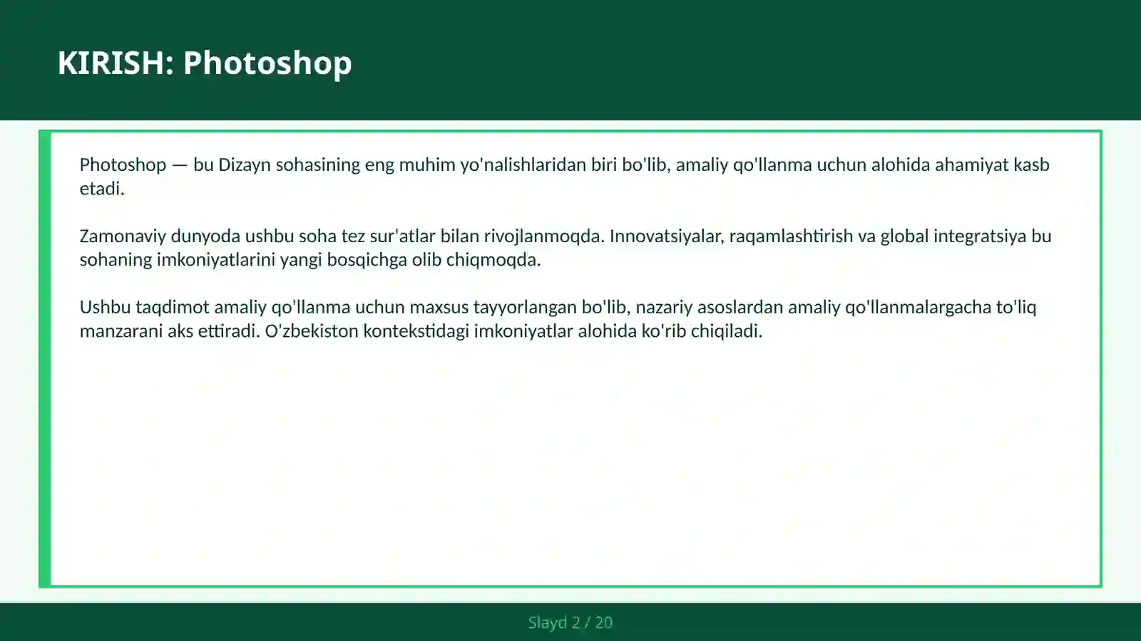 Product slide 2