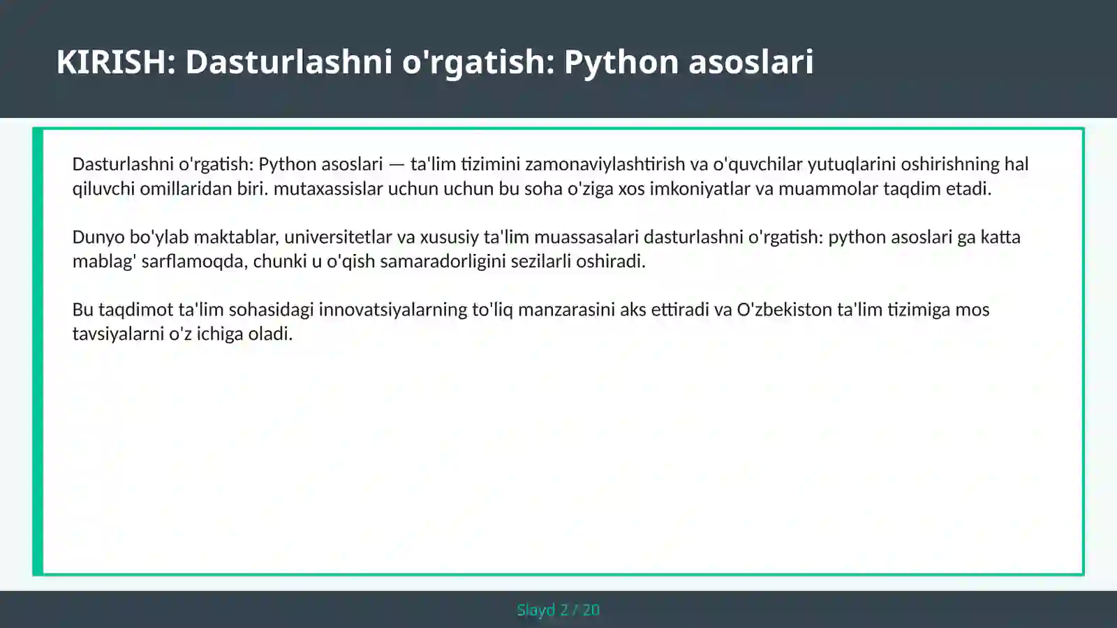 Product slide 2