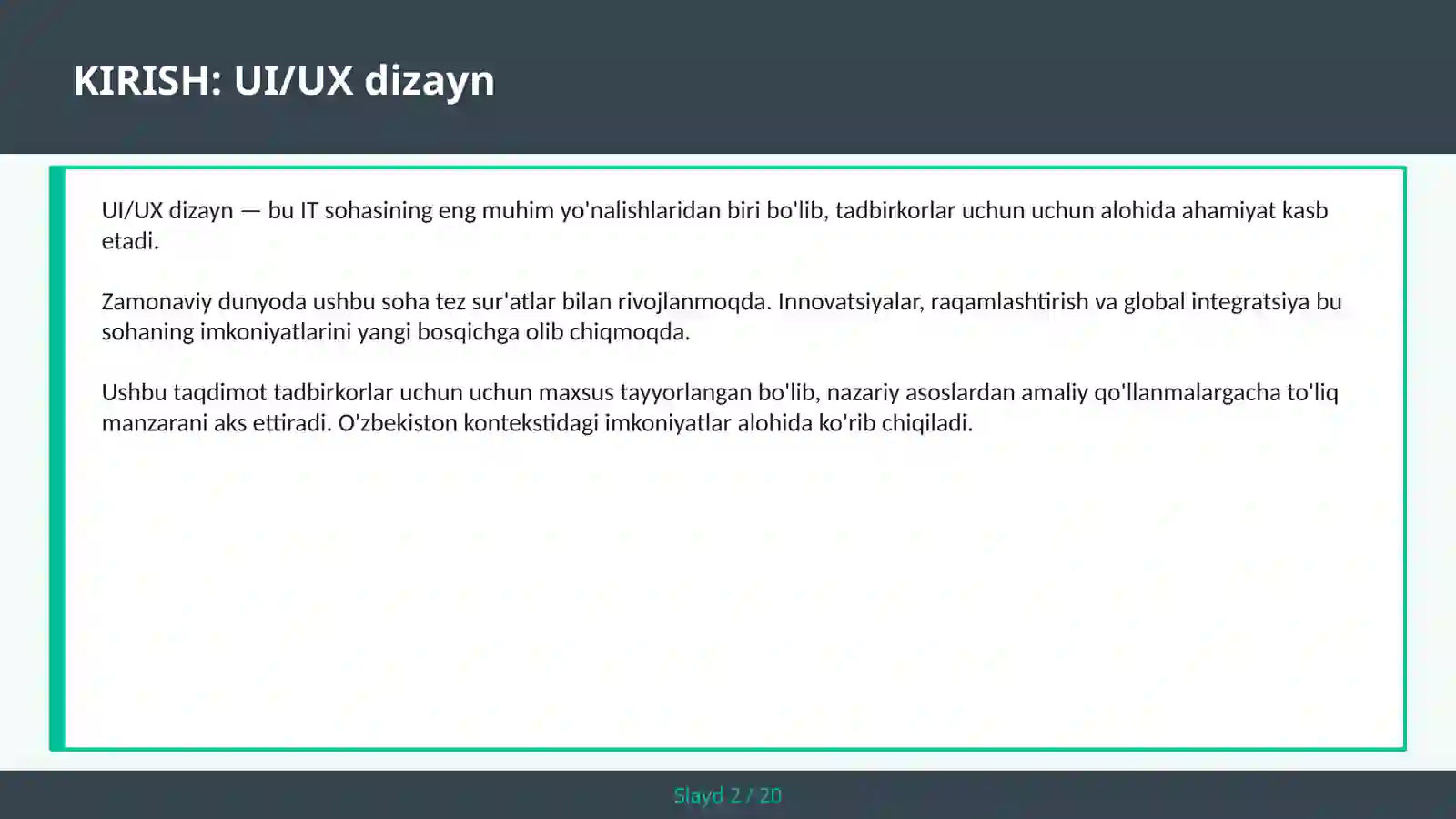 Product slide 2