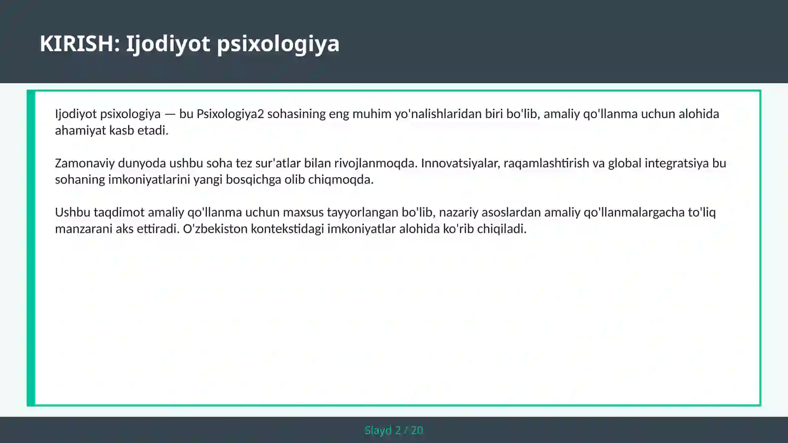 Product slide 2
