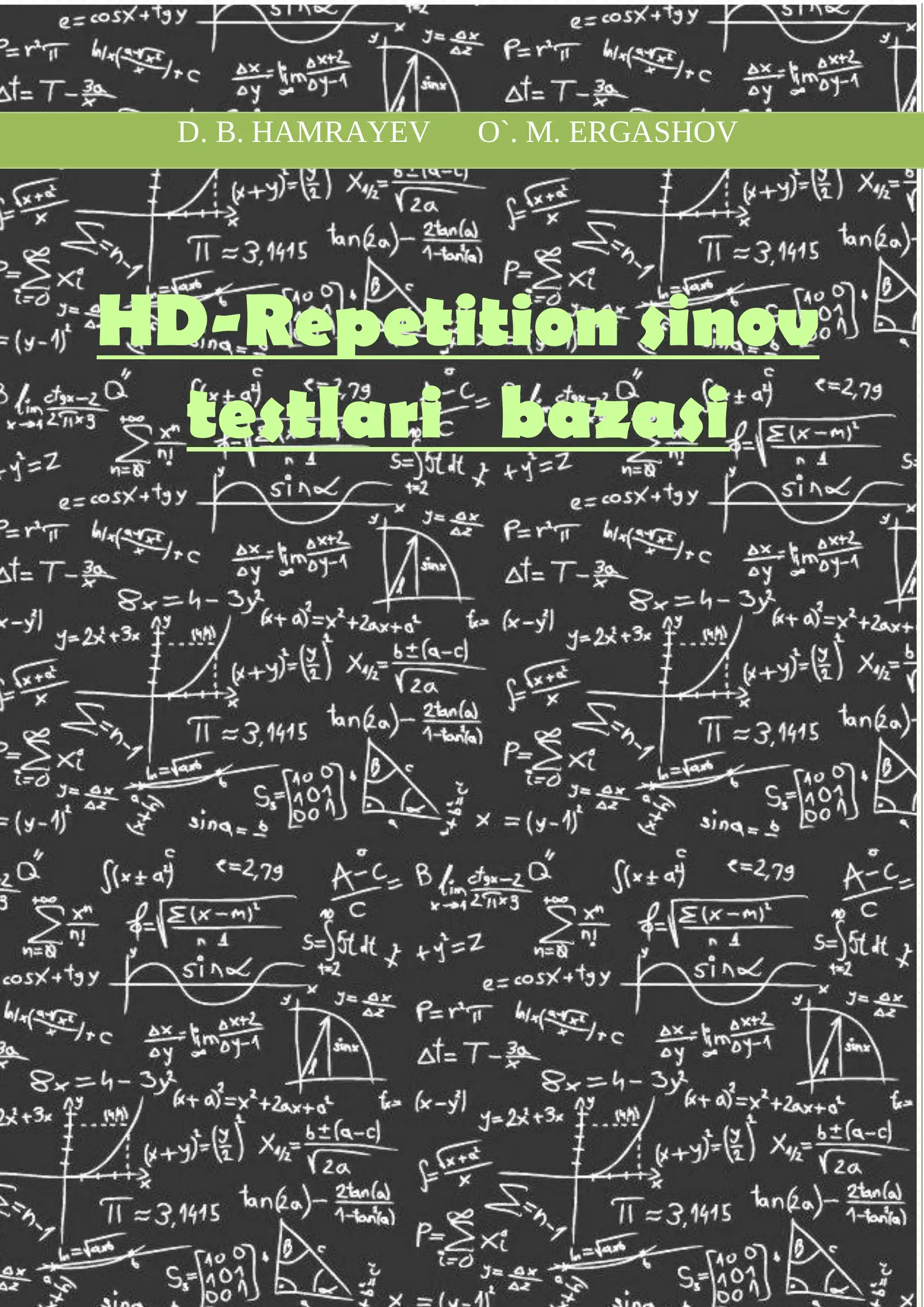 HD-Repetition sinov testlari bazasi