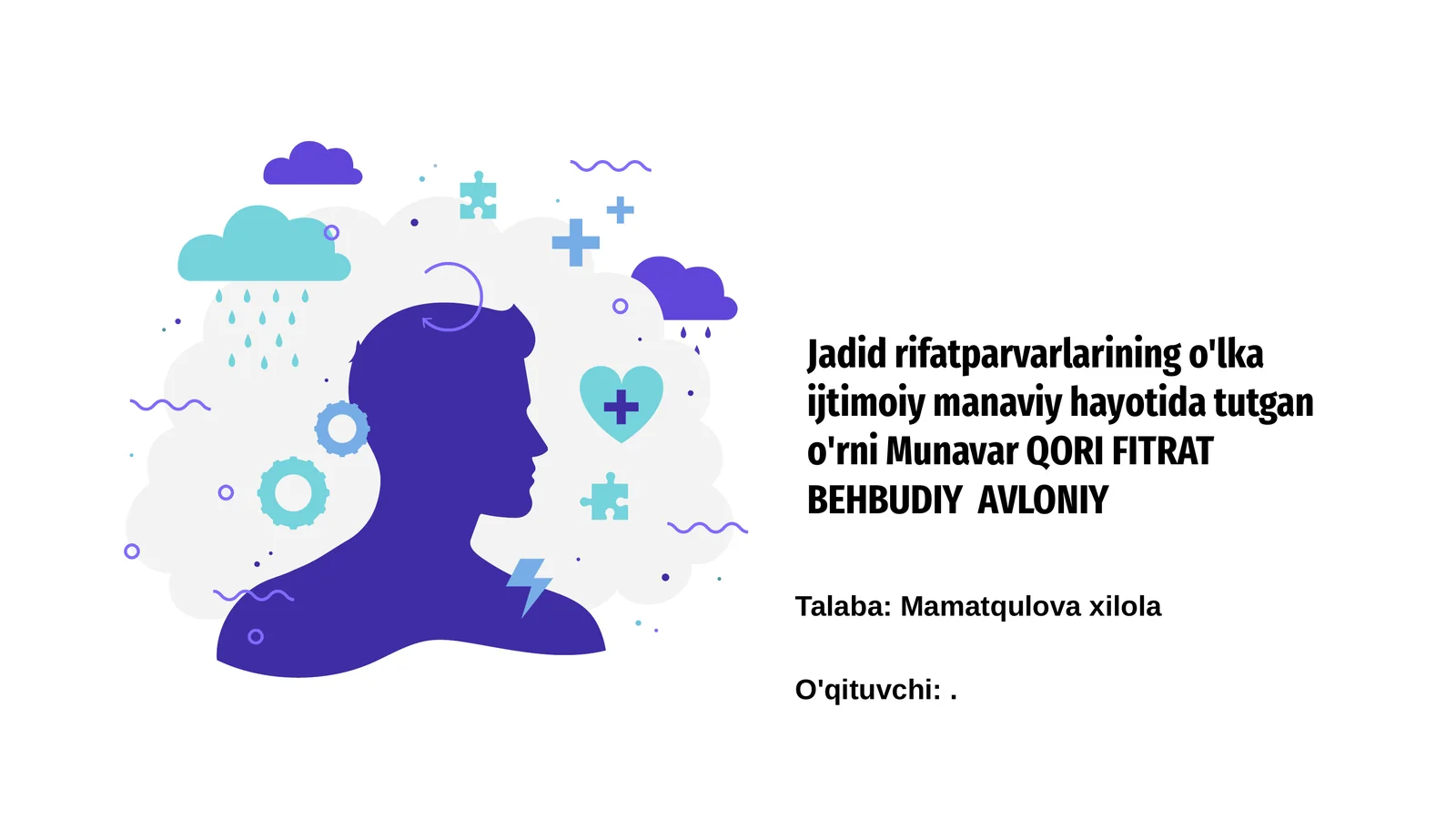 Munavar QORI FITRAT BEHBUDIY AVLONIY