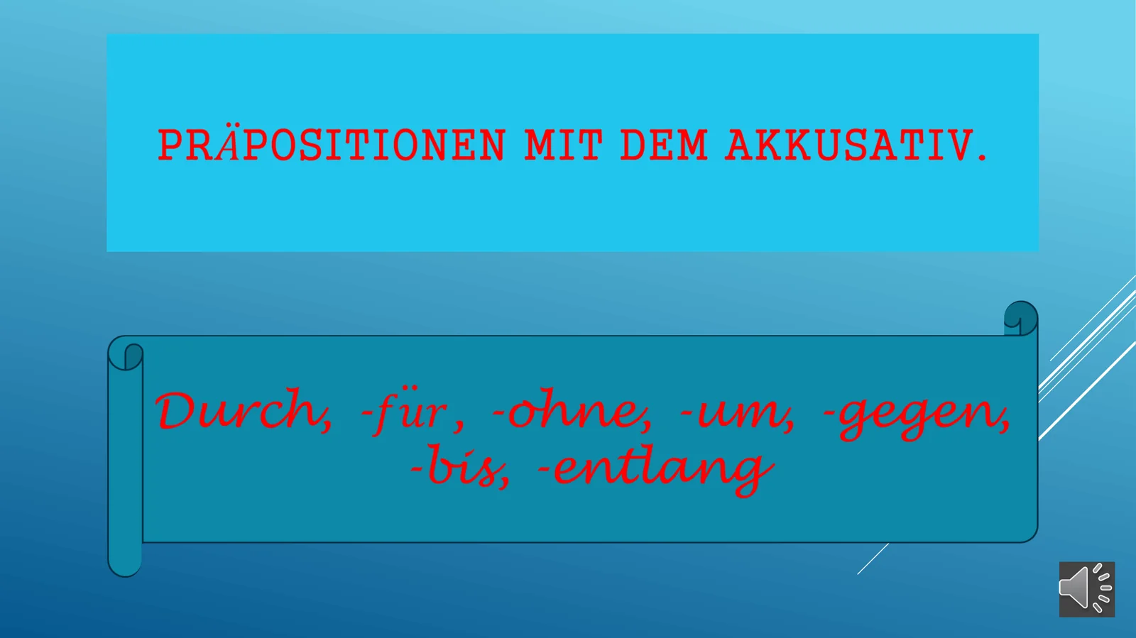 Nutzung von Präpositionen "bis" und "durch"