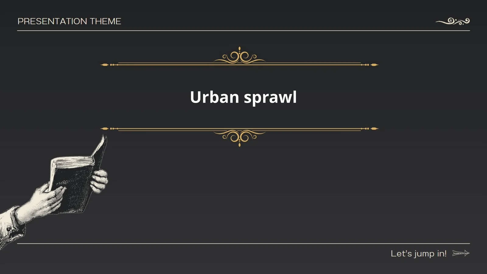 Urban sprawl