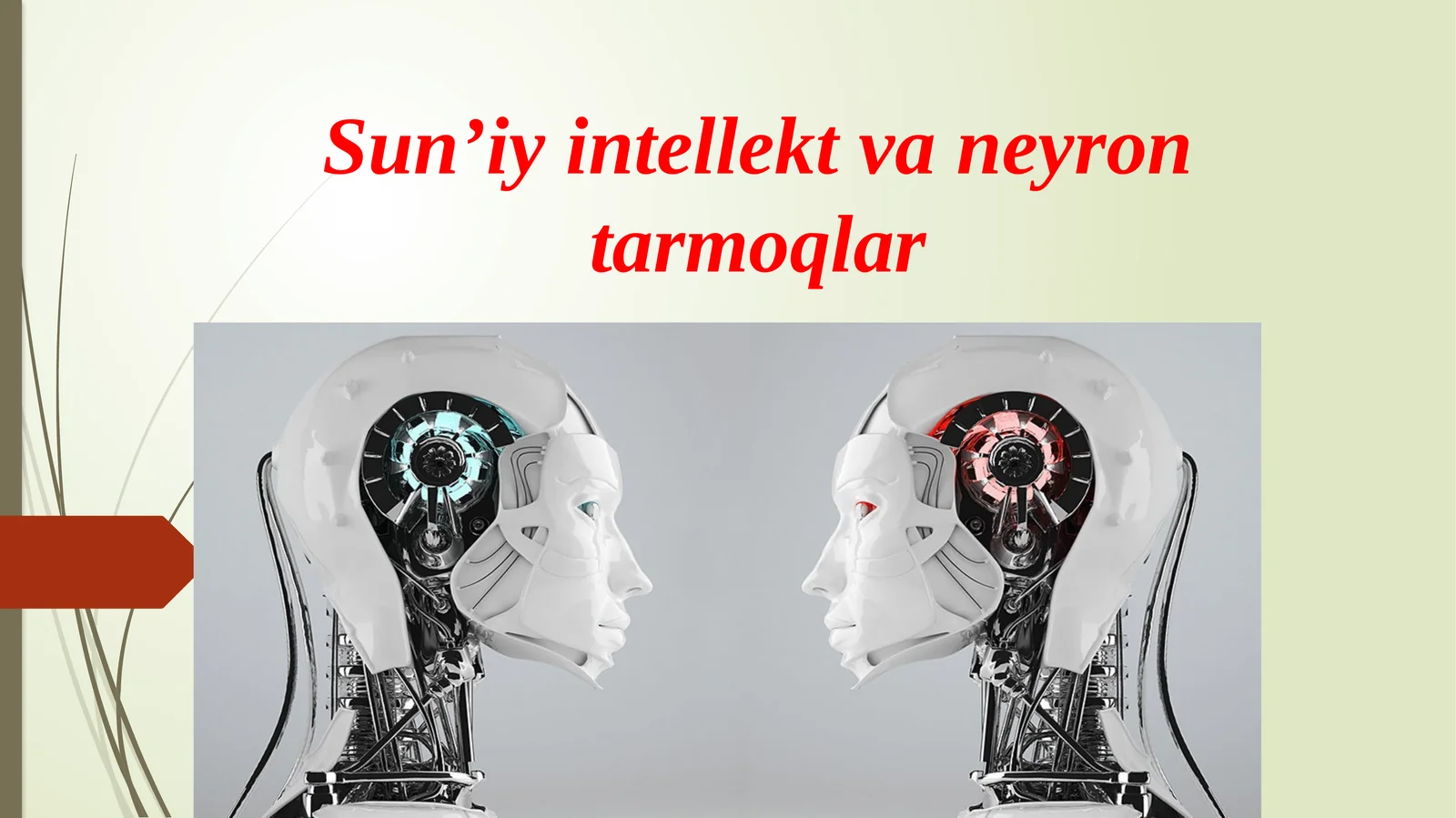 Sun’iy intellekt va neyron tarmoqlar