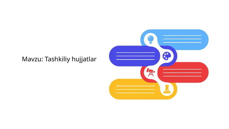 Tashkiliy hujdlatlar