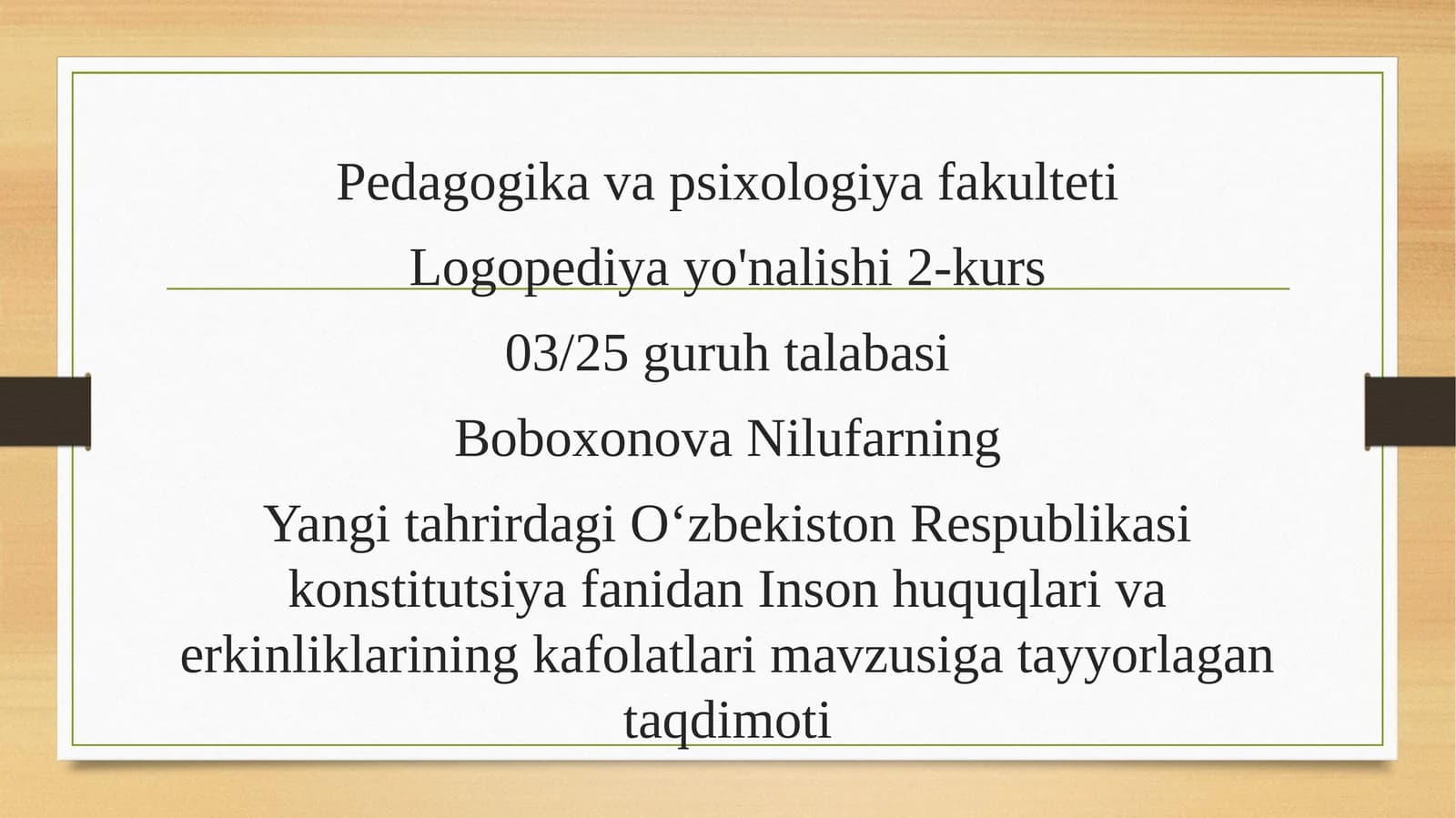 [Insonhuquqlarivaerkinliklariningkafolati]