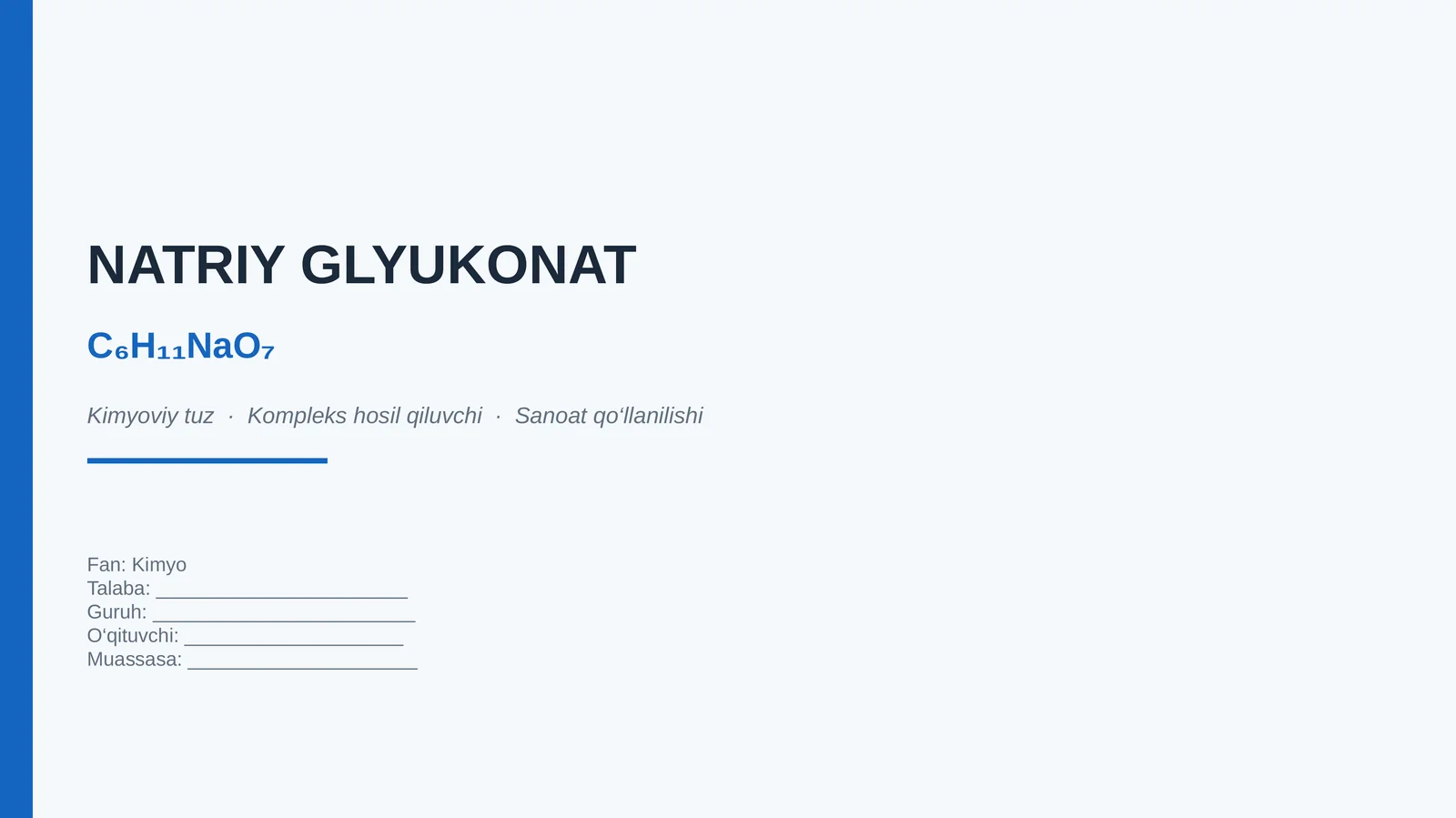 NATRIY GLYUKONAT