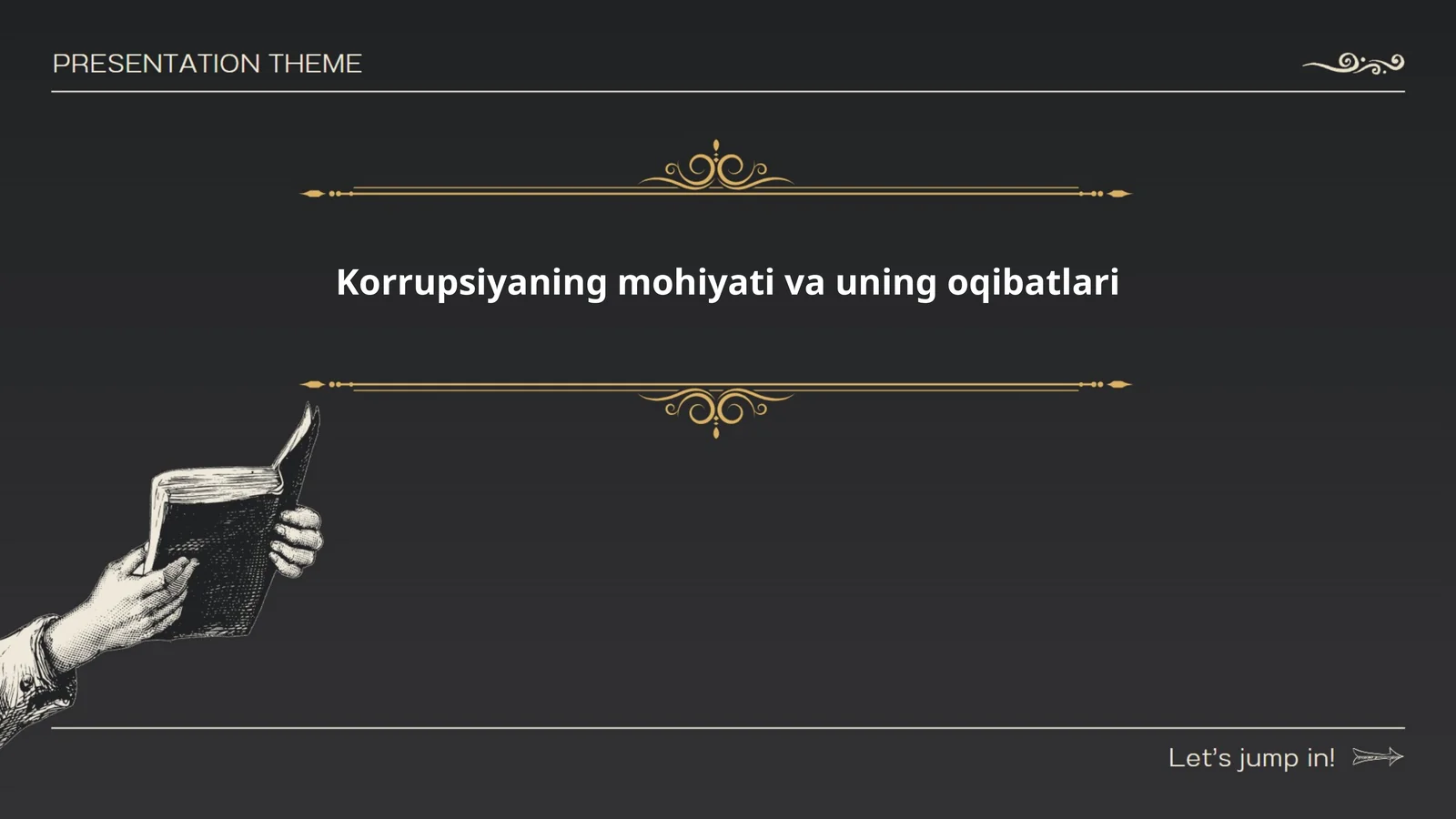 Korrupsiyaning mohiyati va uning oqibatlari