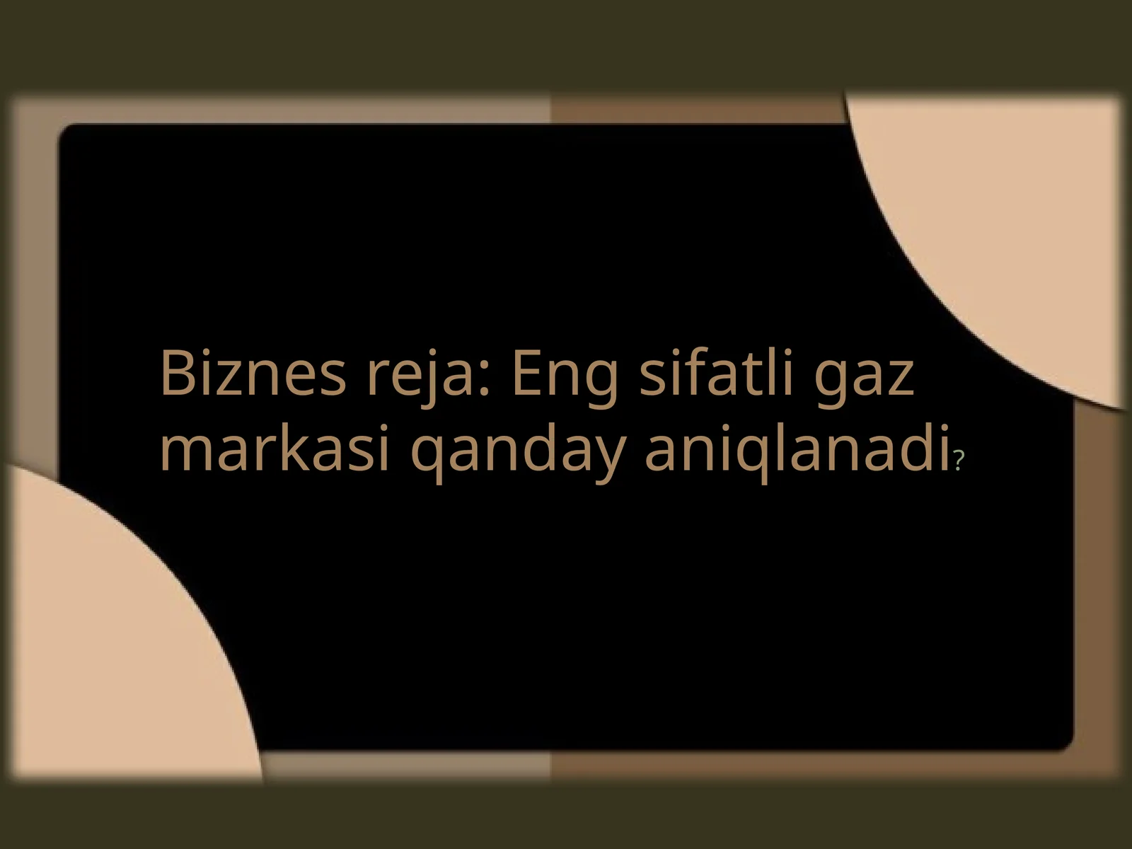 Gaz Sifati
