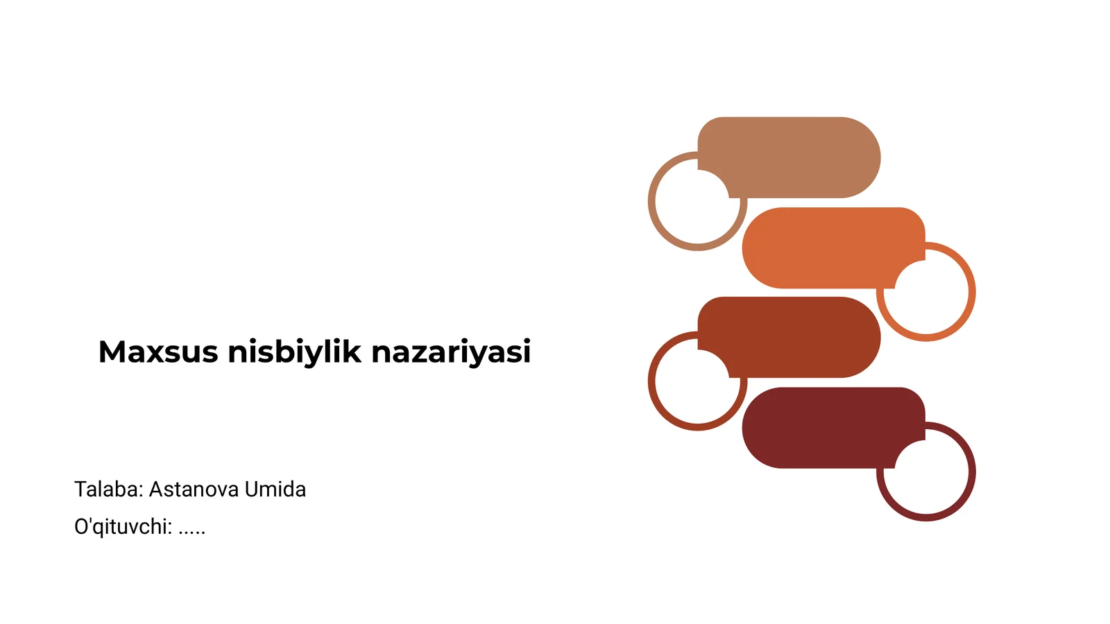 Maxsus nisbiylik nazariyasi
