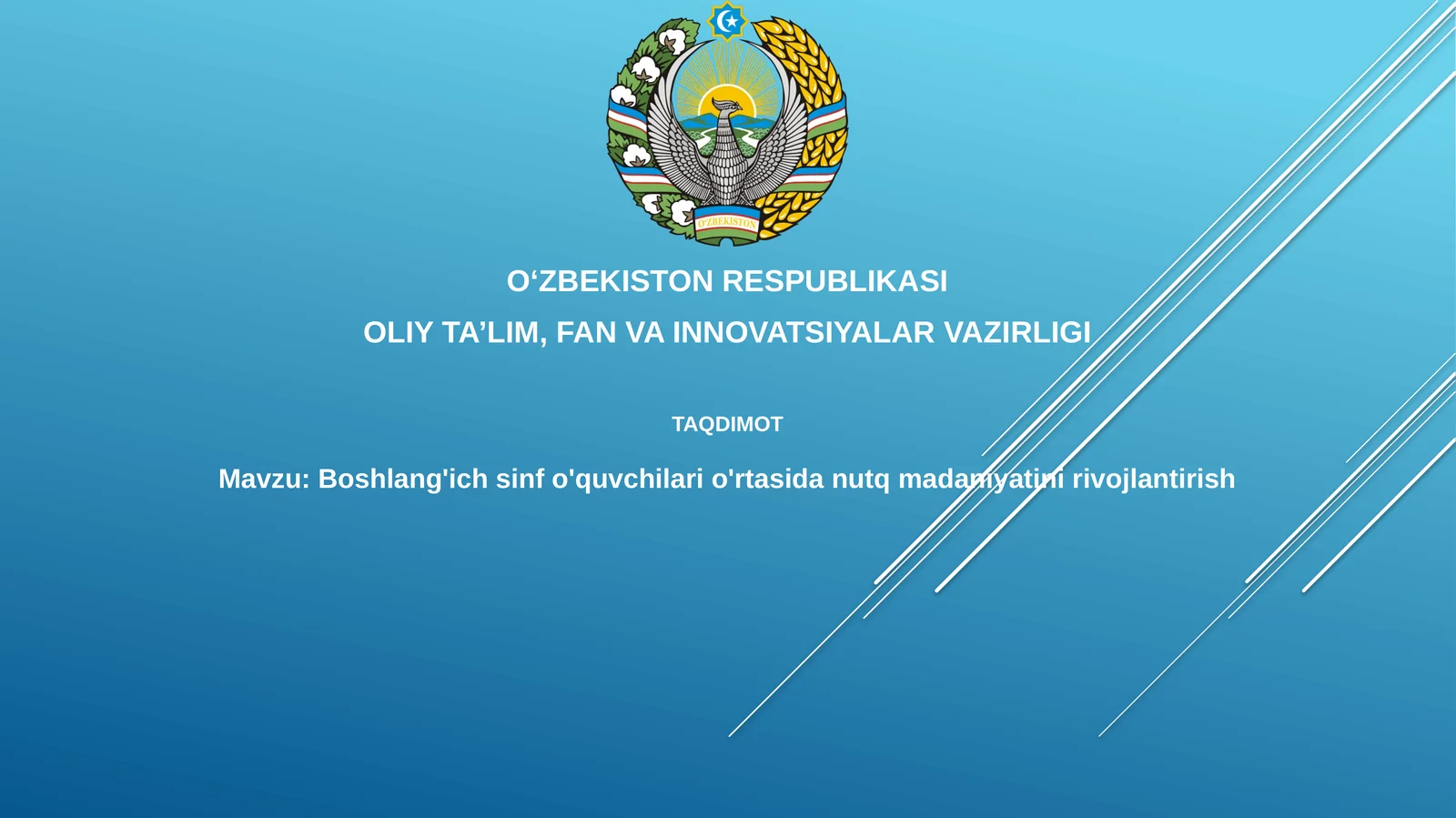 Nutq Madaniyati Rivojlantirish