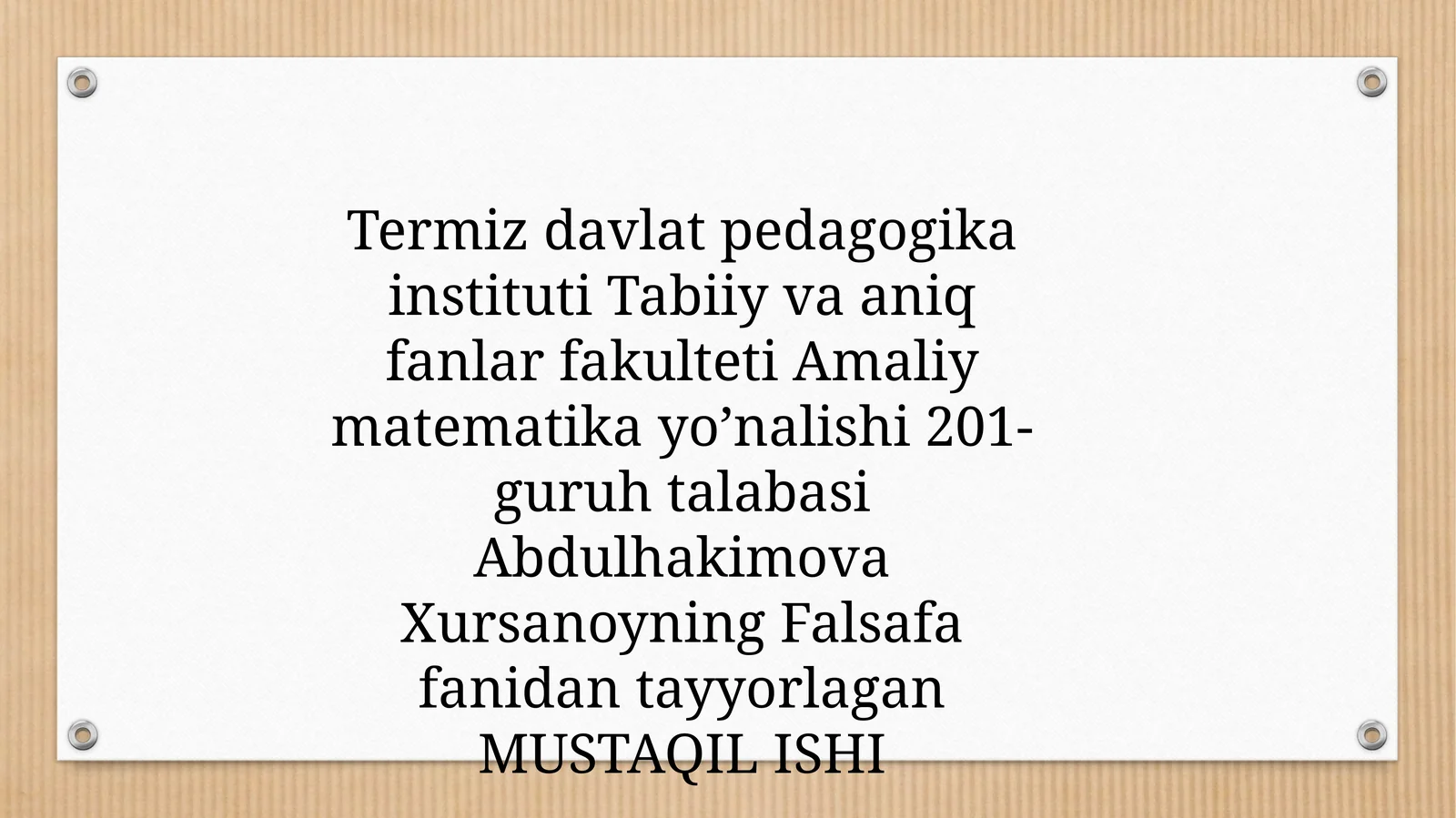 Jozef Senturiyaning korruptsiyaga oid qarashlari tasnifi