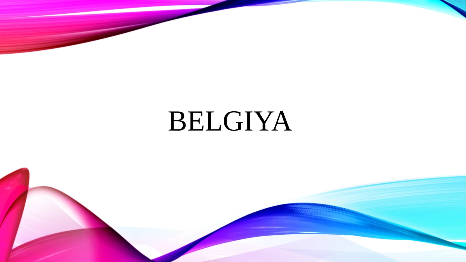 Belgiya