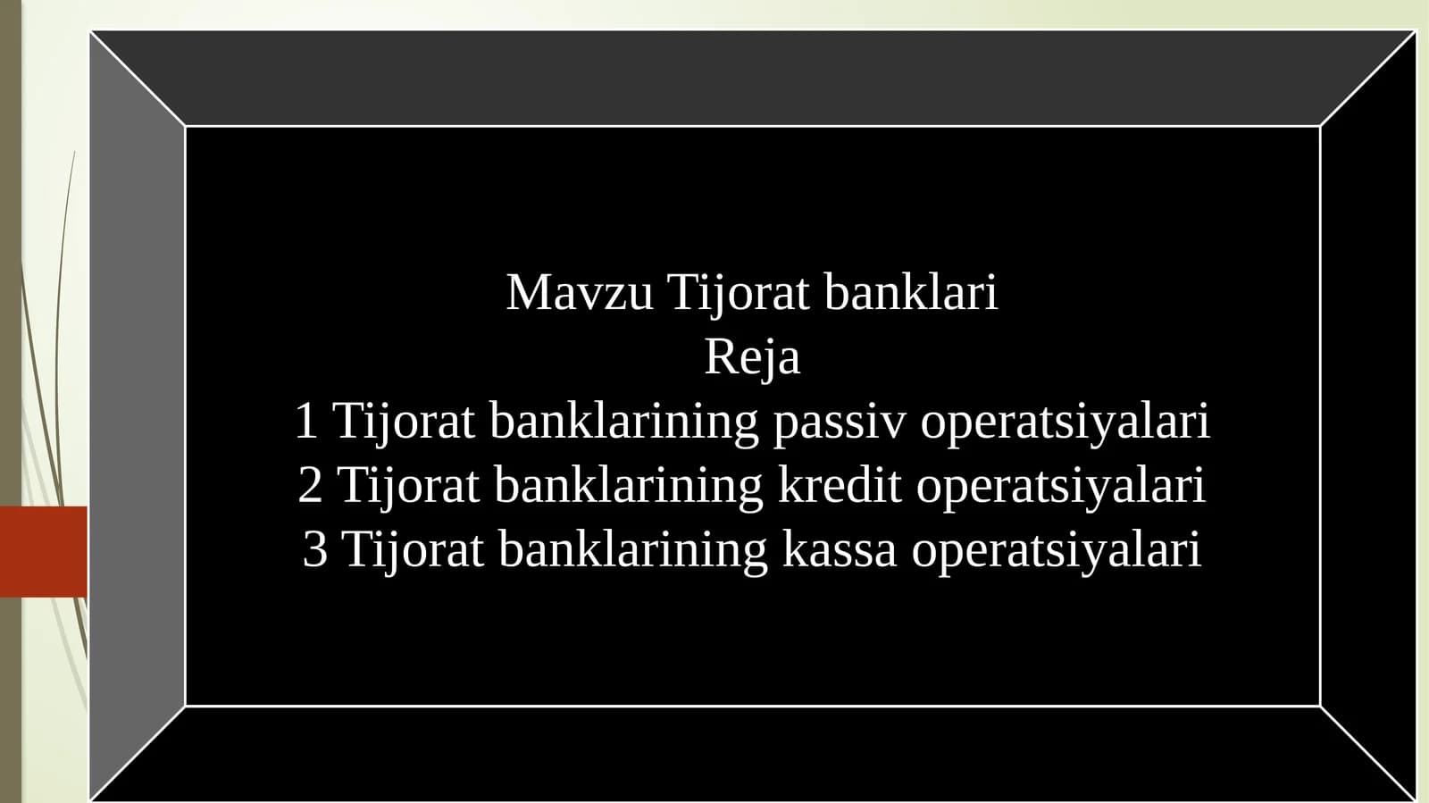 Tijorat banklari