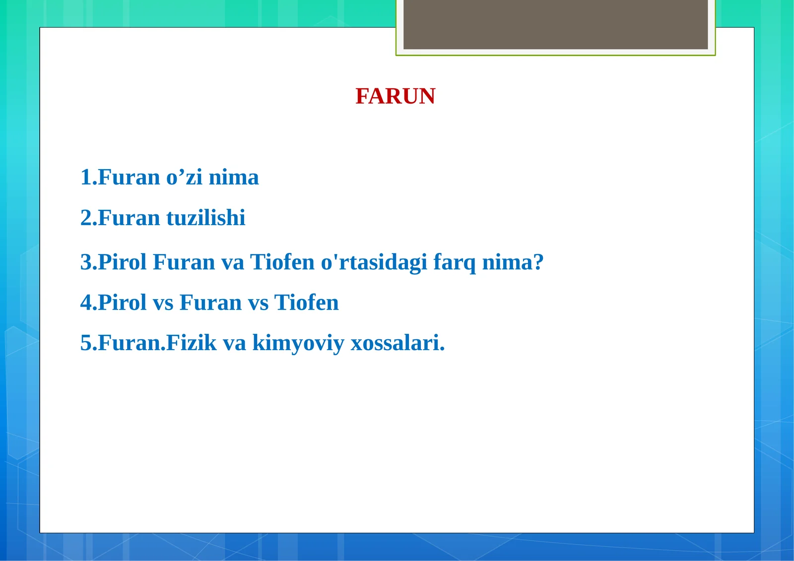 FARUN