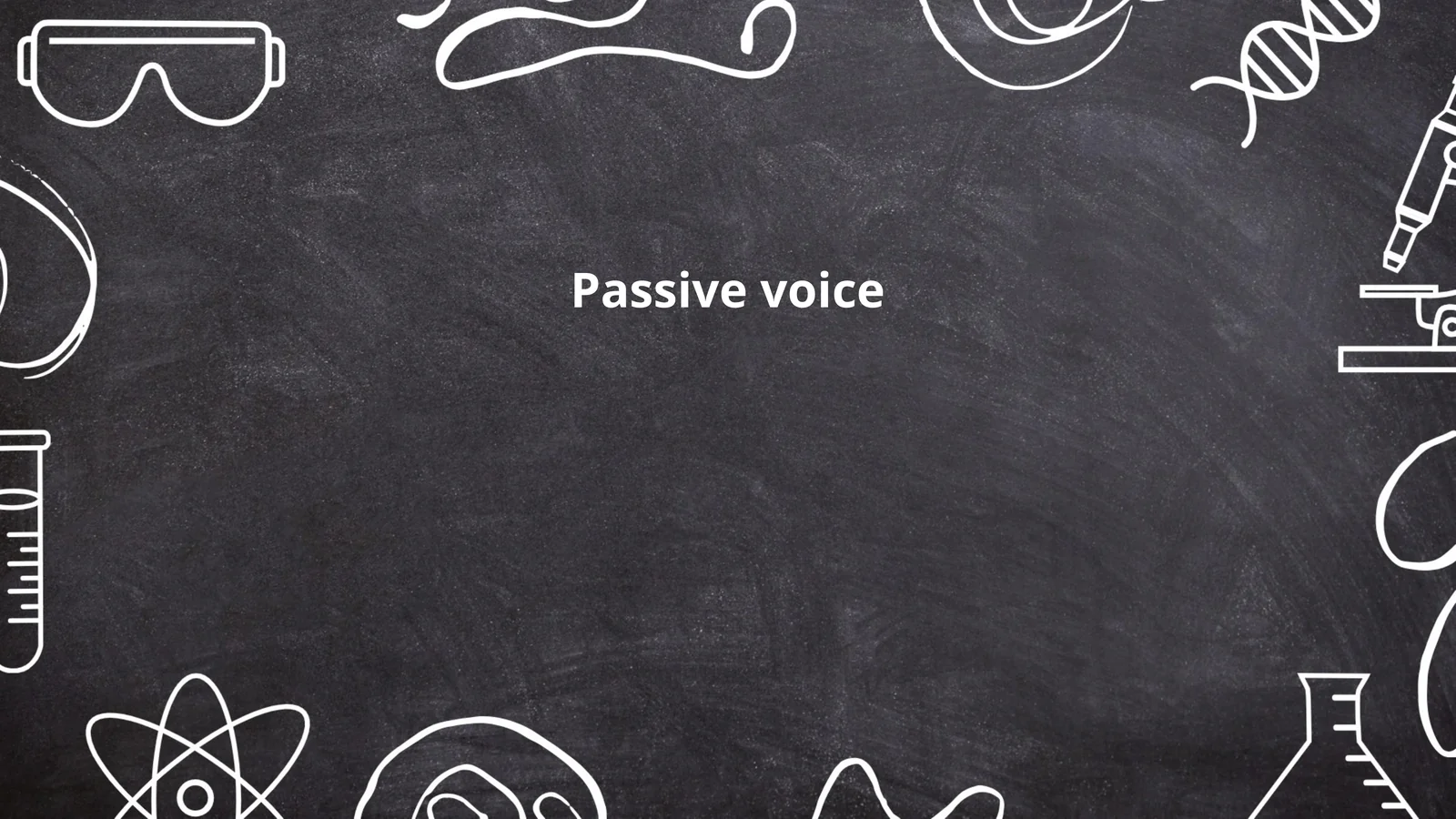 Passive voice